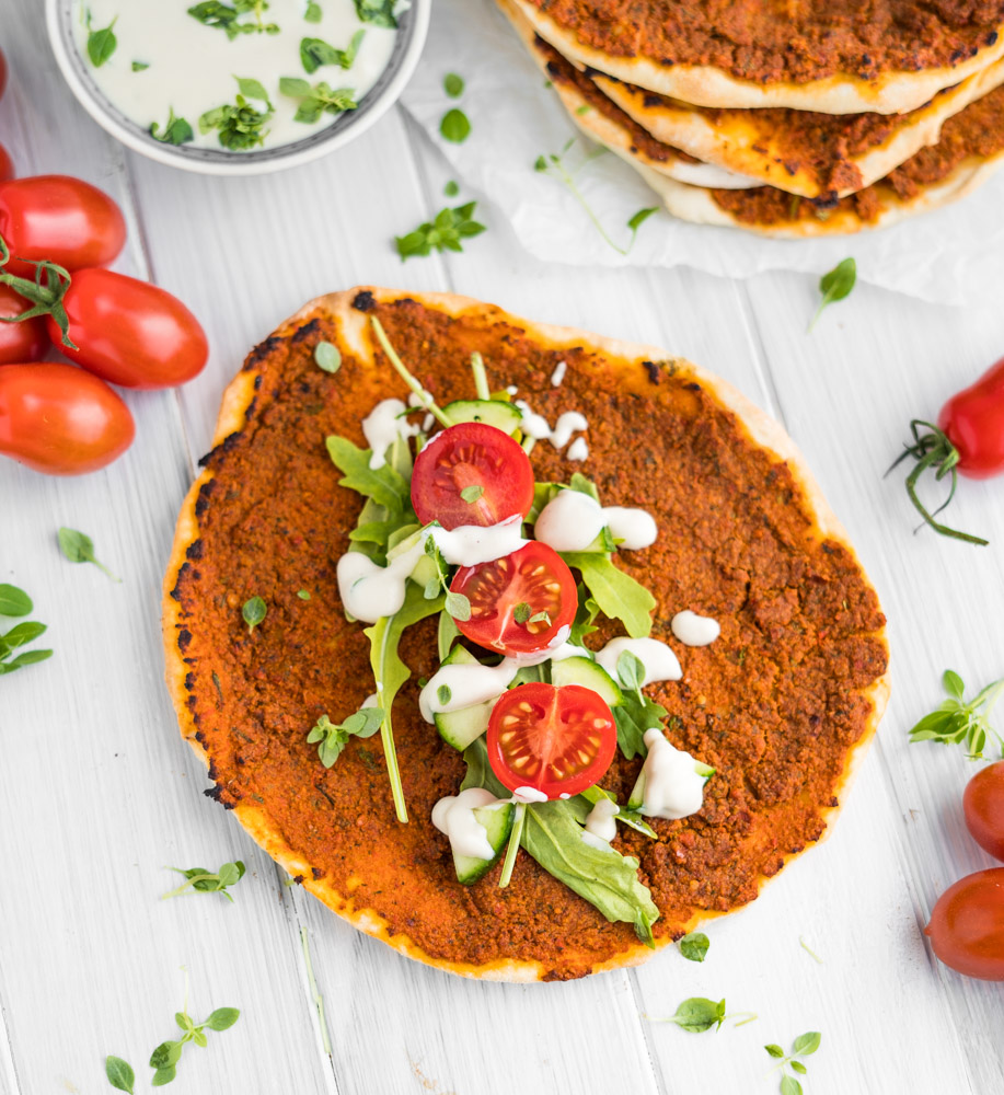 Türkische Pizza vegan