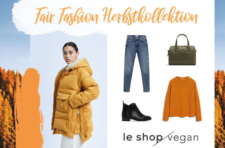 Vegane Mode Herbstlook