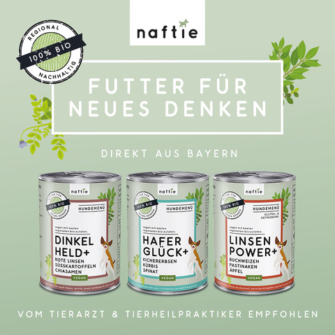 veganes Hundefutter naftie