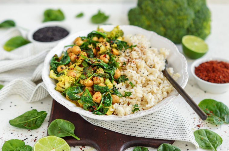 veganes gemüsecurry