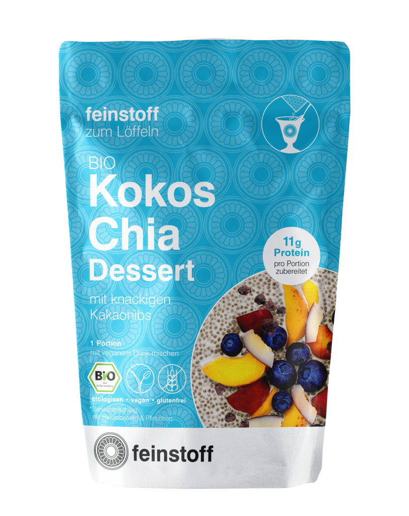 Kokos Chia Dessert bio von Feinstoff