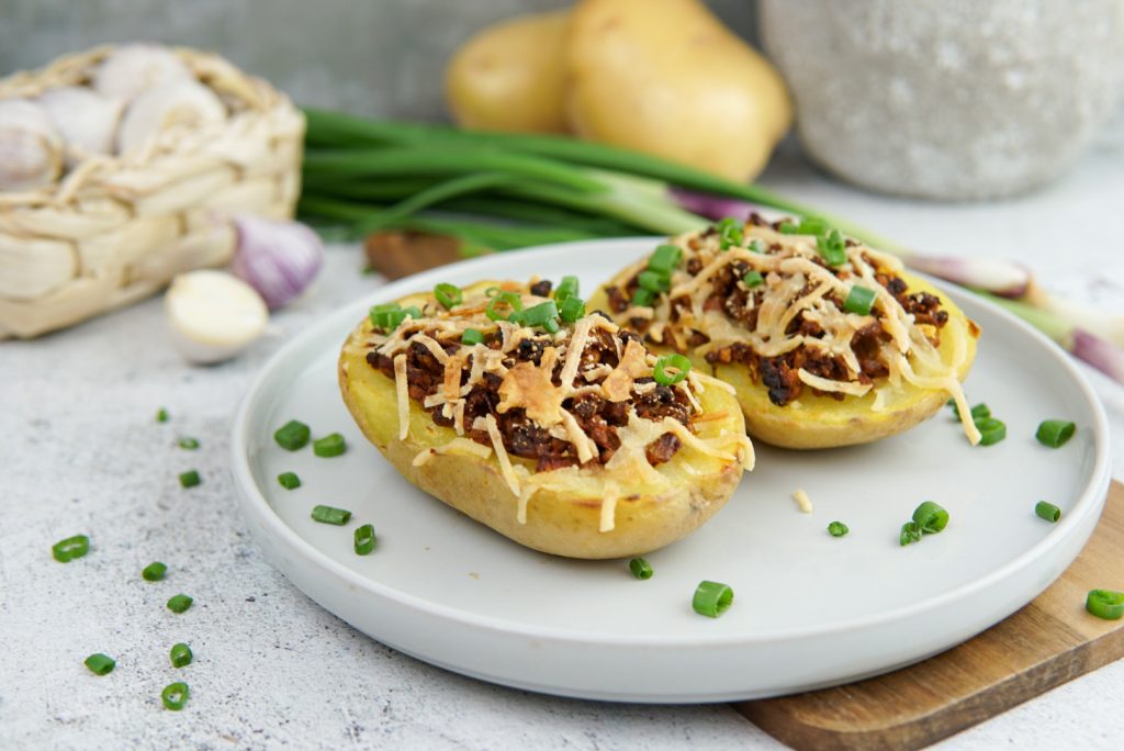 Hack Kartoffeln vegan