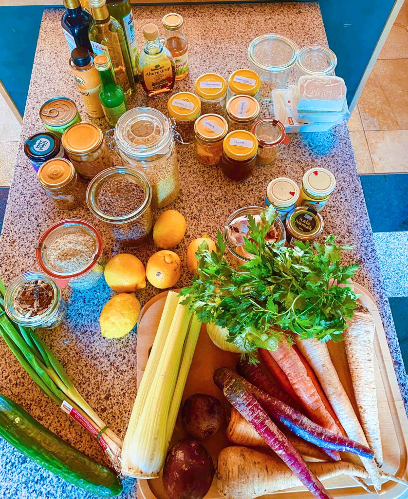 veganen einkauf planen 