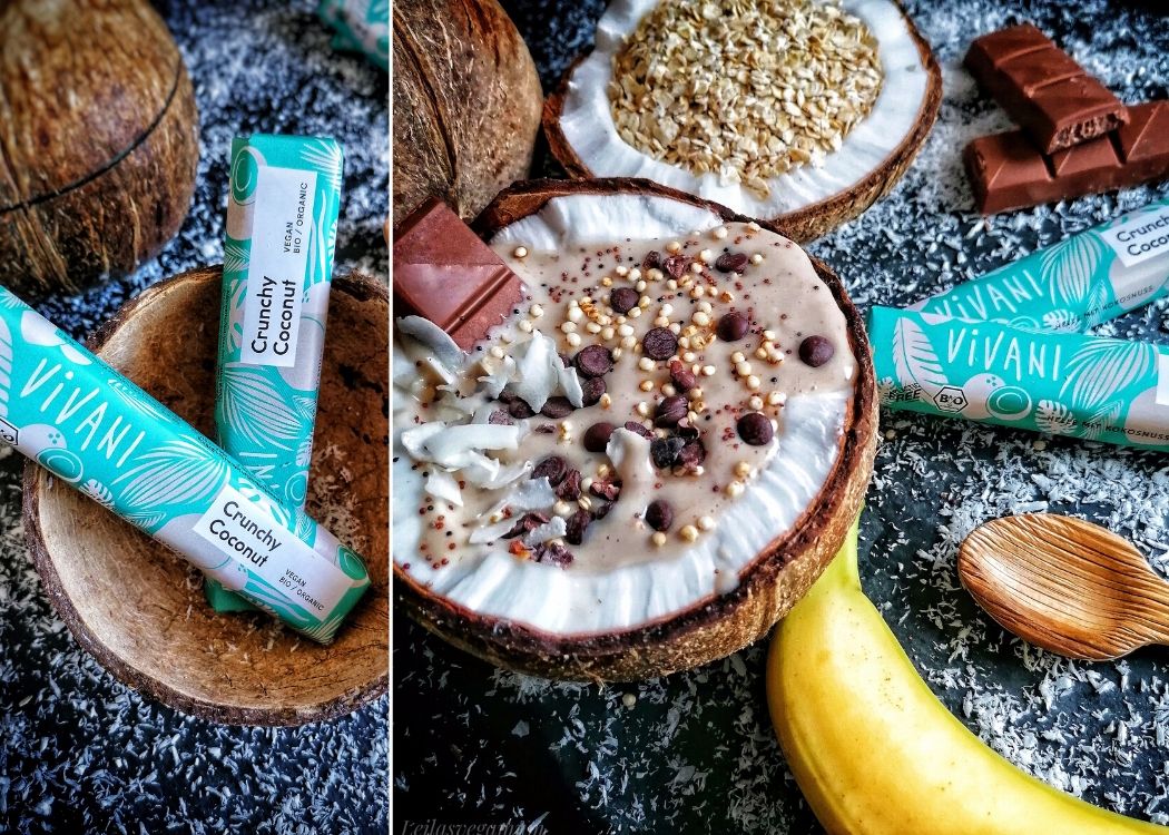 Kokos Smoothie Bowl_vegane_schokolade_vivani