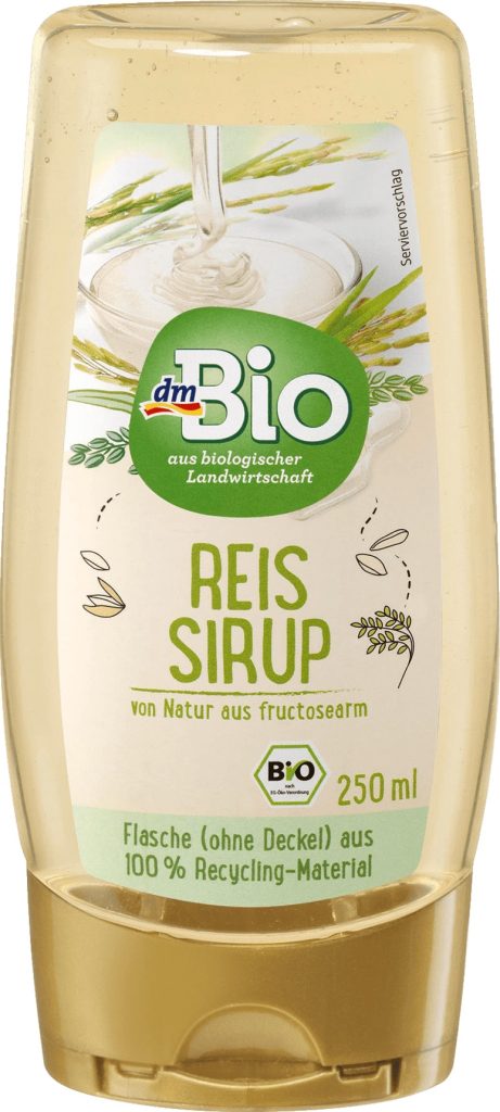 veganer honig in form von reissirup von dmBio