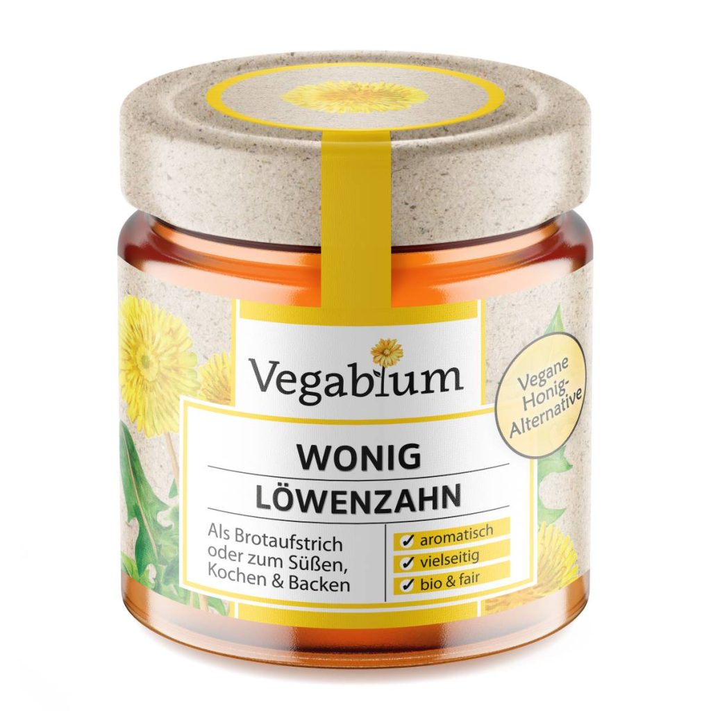 Veganer Honig = Wonig aus Löwenzahn