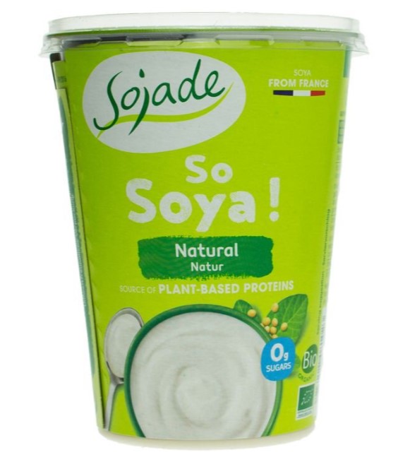 Joghurtalternative aus Sojabohnen von Sojade