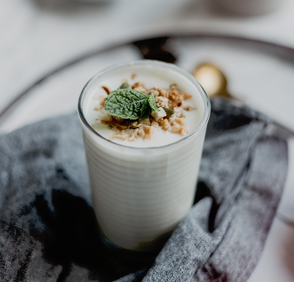 veganen joghurt herstellen rezept