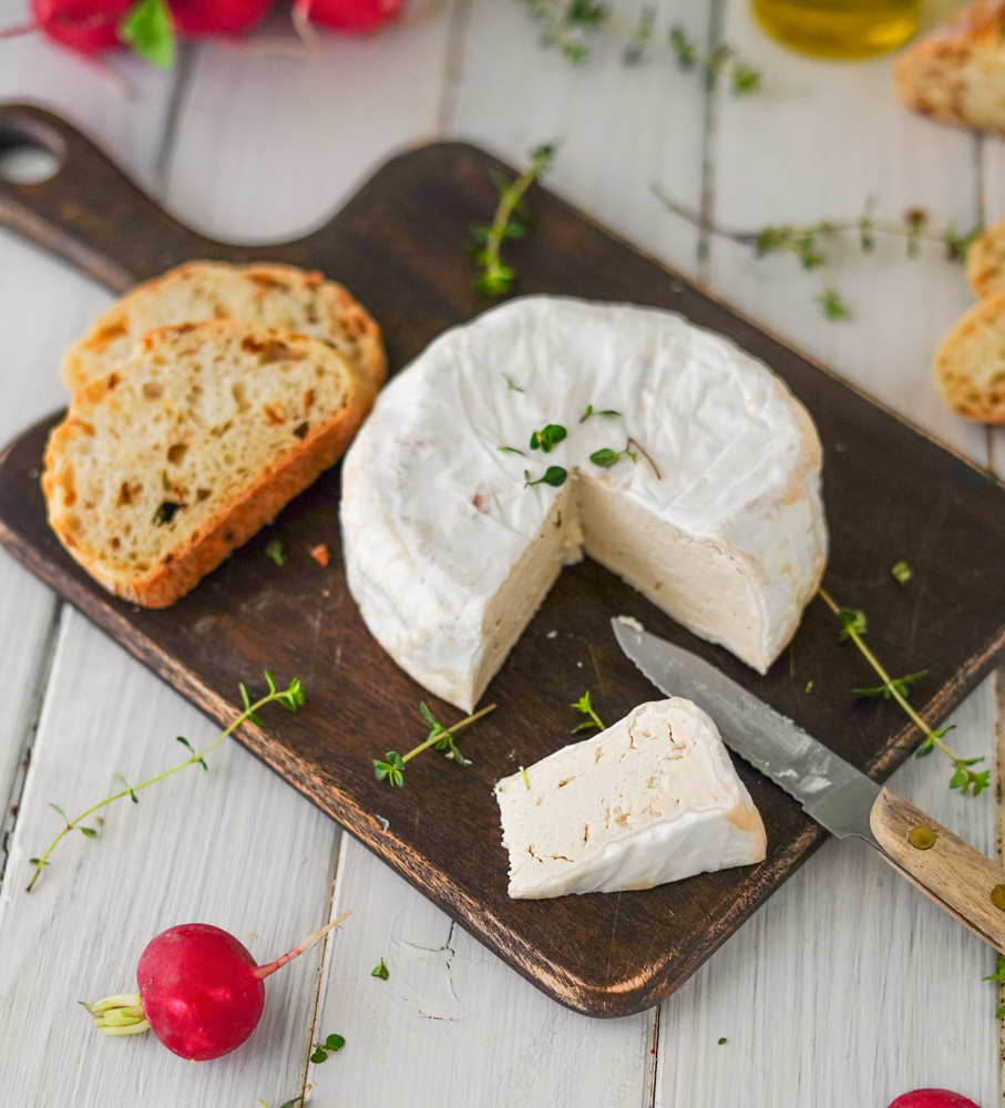 Fermentierter Käse vegan