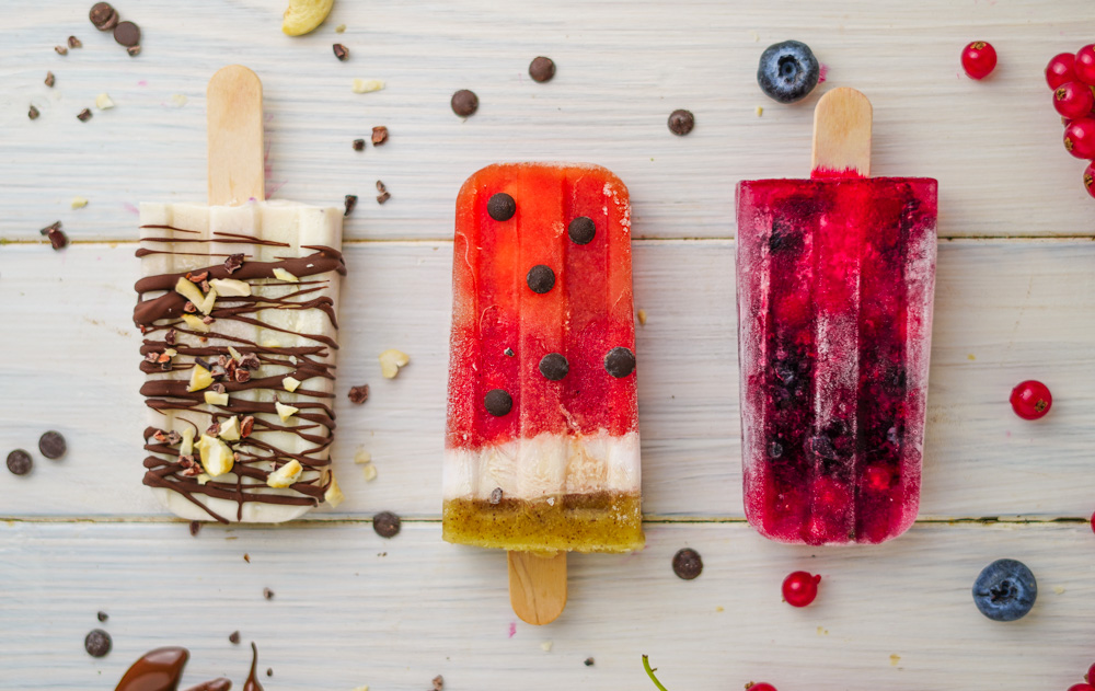 Veganes Eis am Stiel