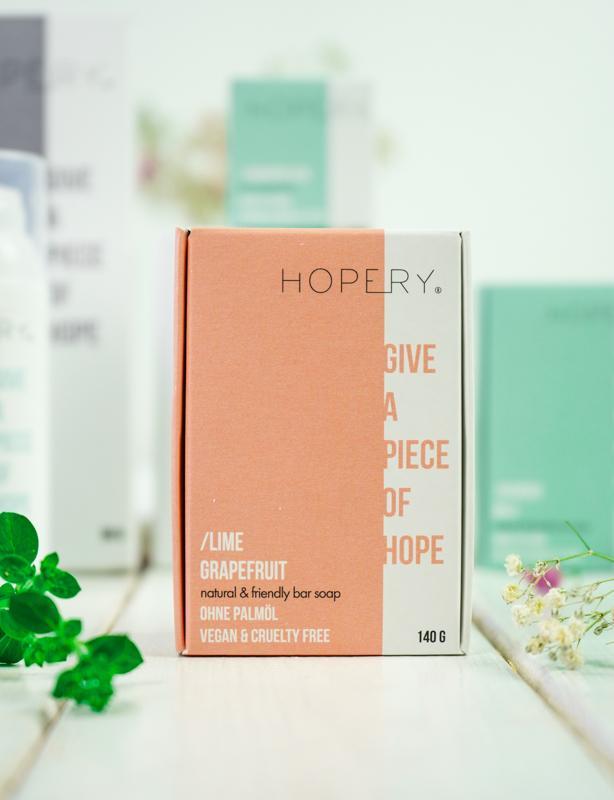 palmölfreies festes Duschgel von Hopery