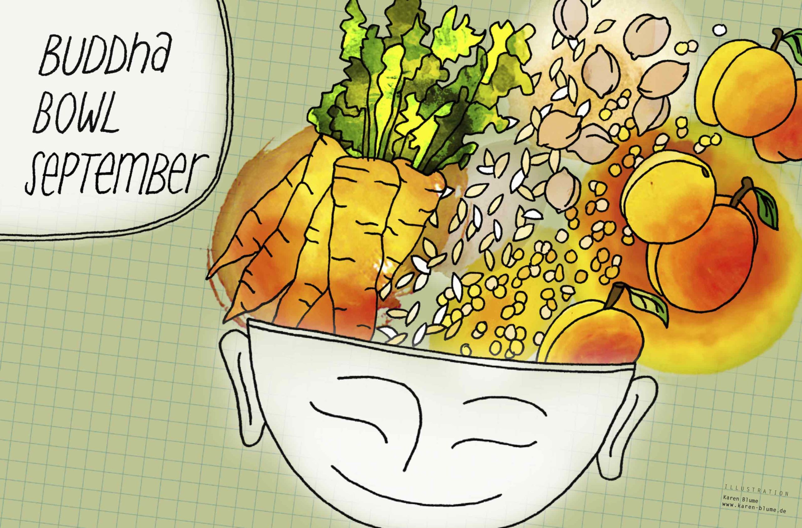 Mit Buddha Bowls durchs ganze Jahr – September
