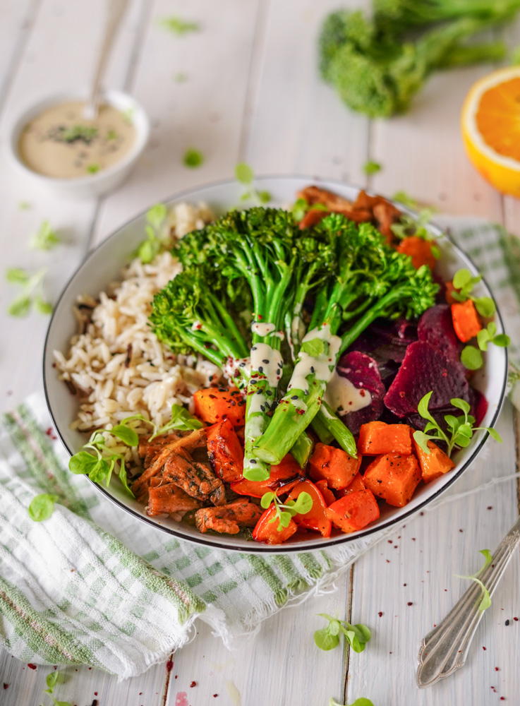 Gemüse Bowl mit Bimi® Brokkoli