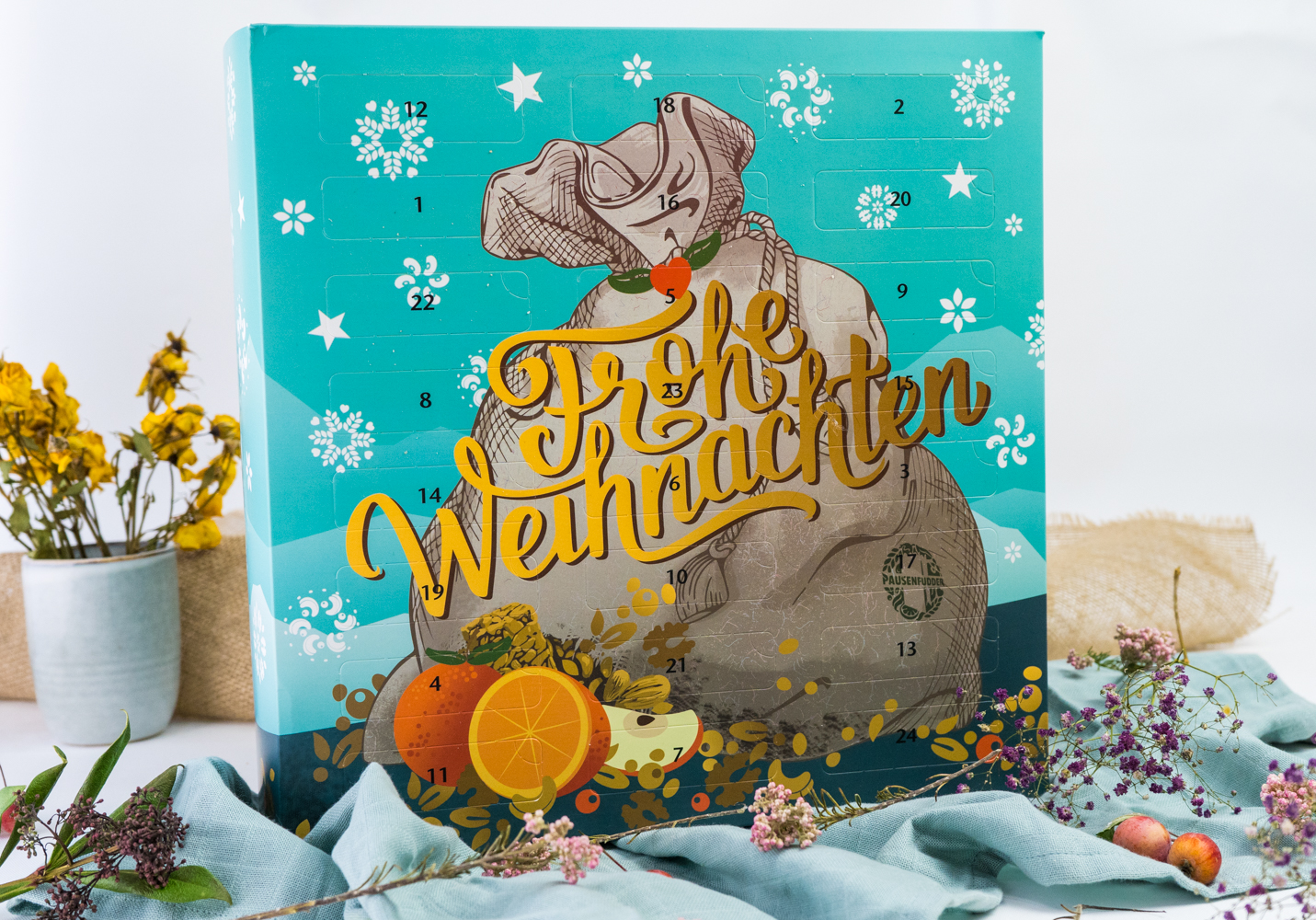 Pausenfudder gesunder Adventskalender vegan