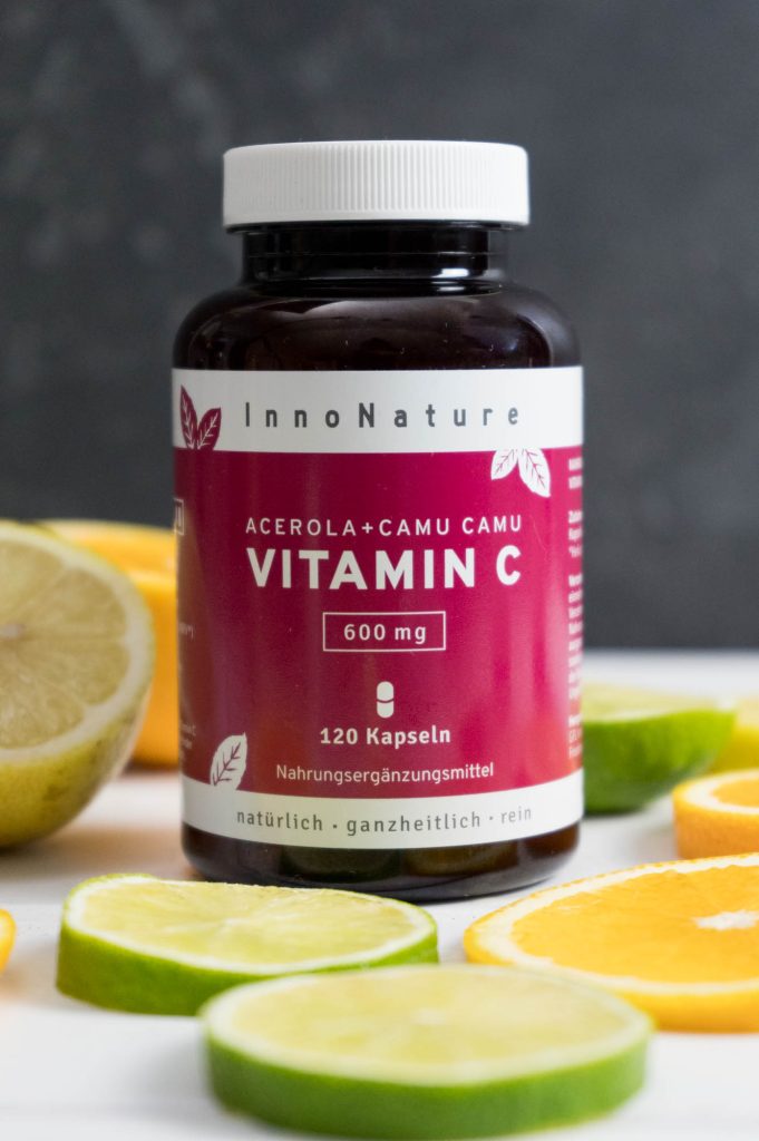 Hochdosierte natürliche Vitamin C Kapseln von InnoNature