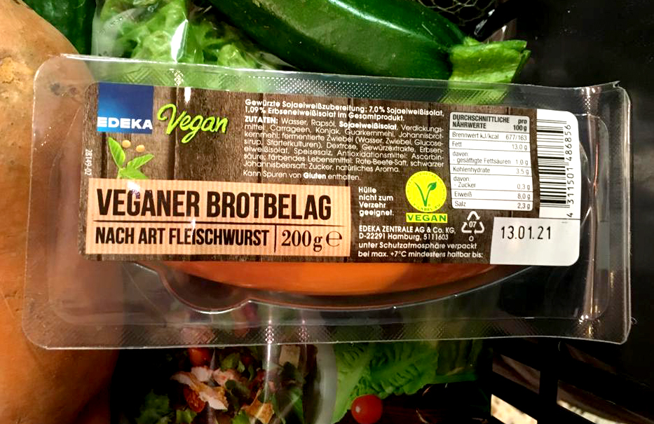 veganer brotbelag vegane wurstalternative edeka