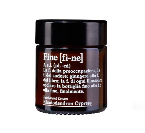 veganes deodorant im glastiegel von fine