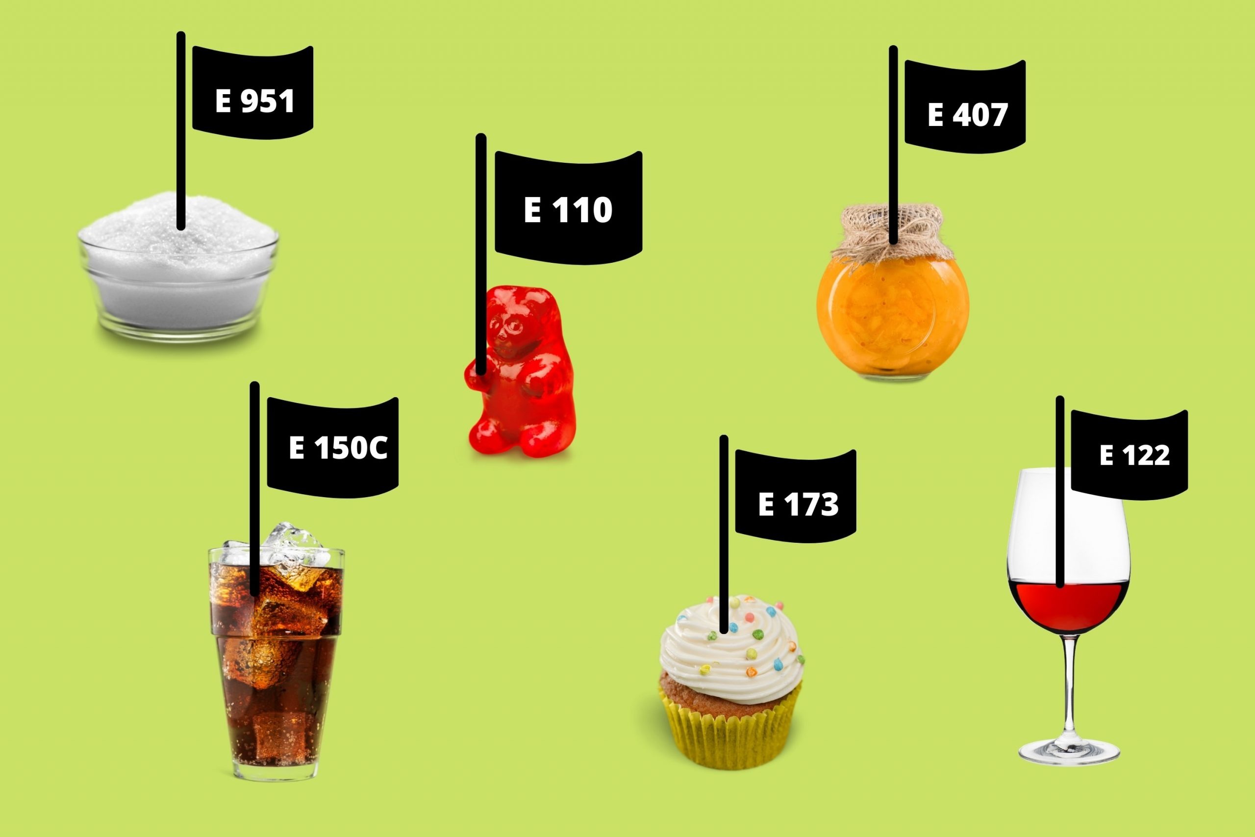 Welche E Nummern sind ungesund