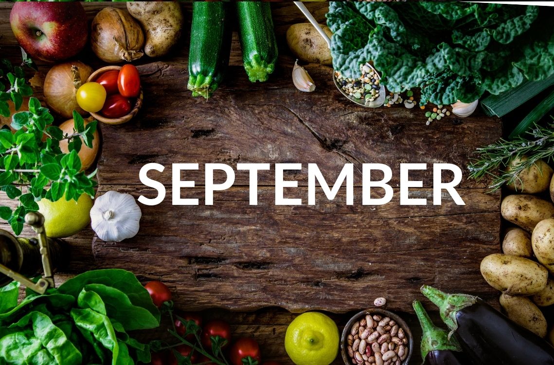 vegane saisonkalender September