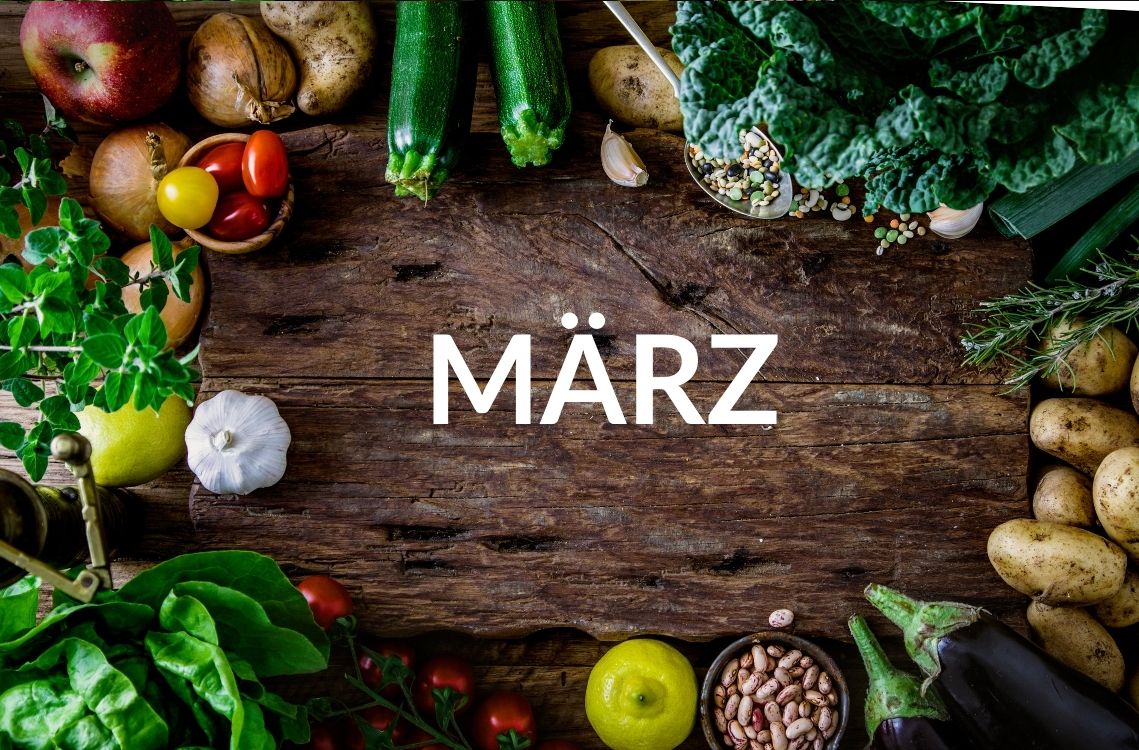 vegane saisonkalender März