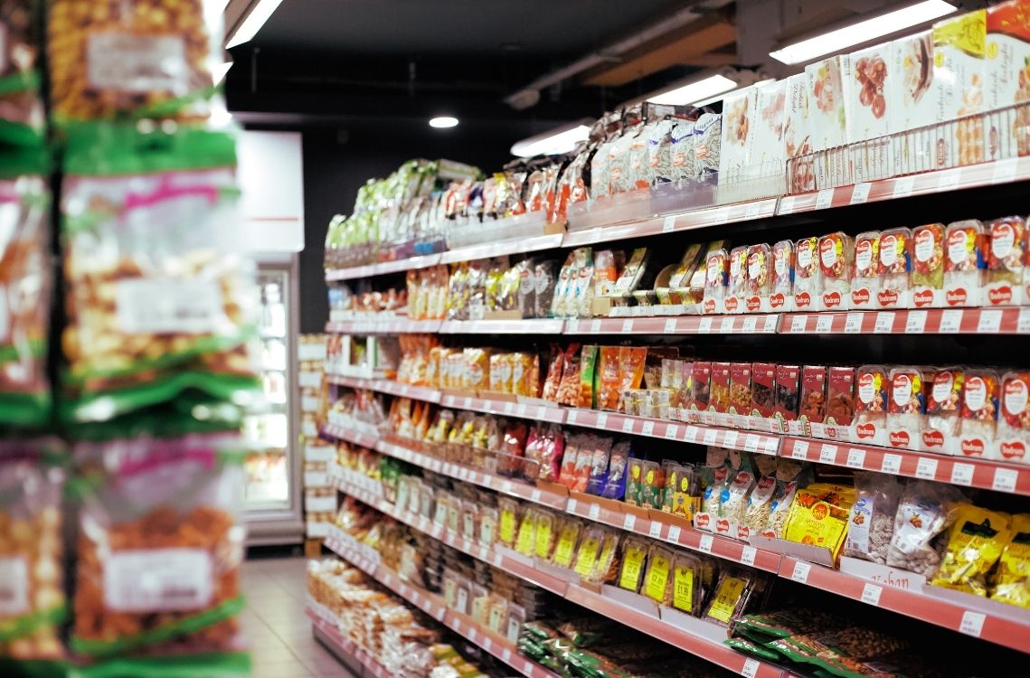 Einstellung der Supermärkte auf die vegane Ernährungsform