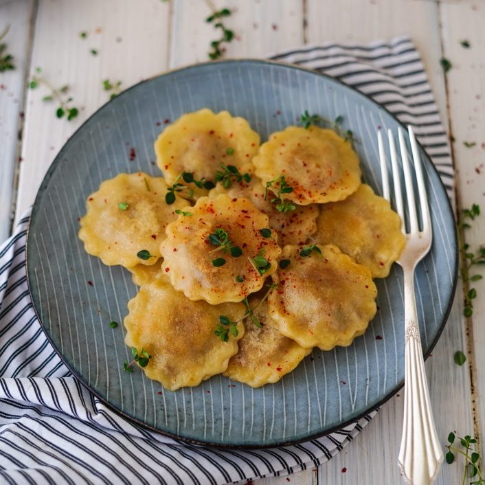 Ravioli Rezept vegan