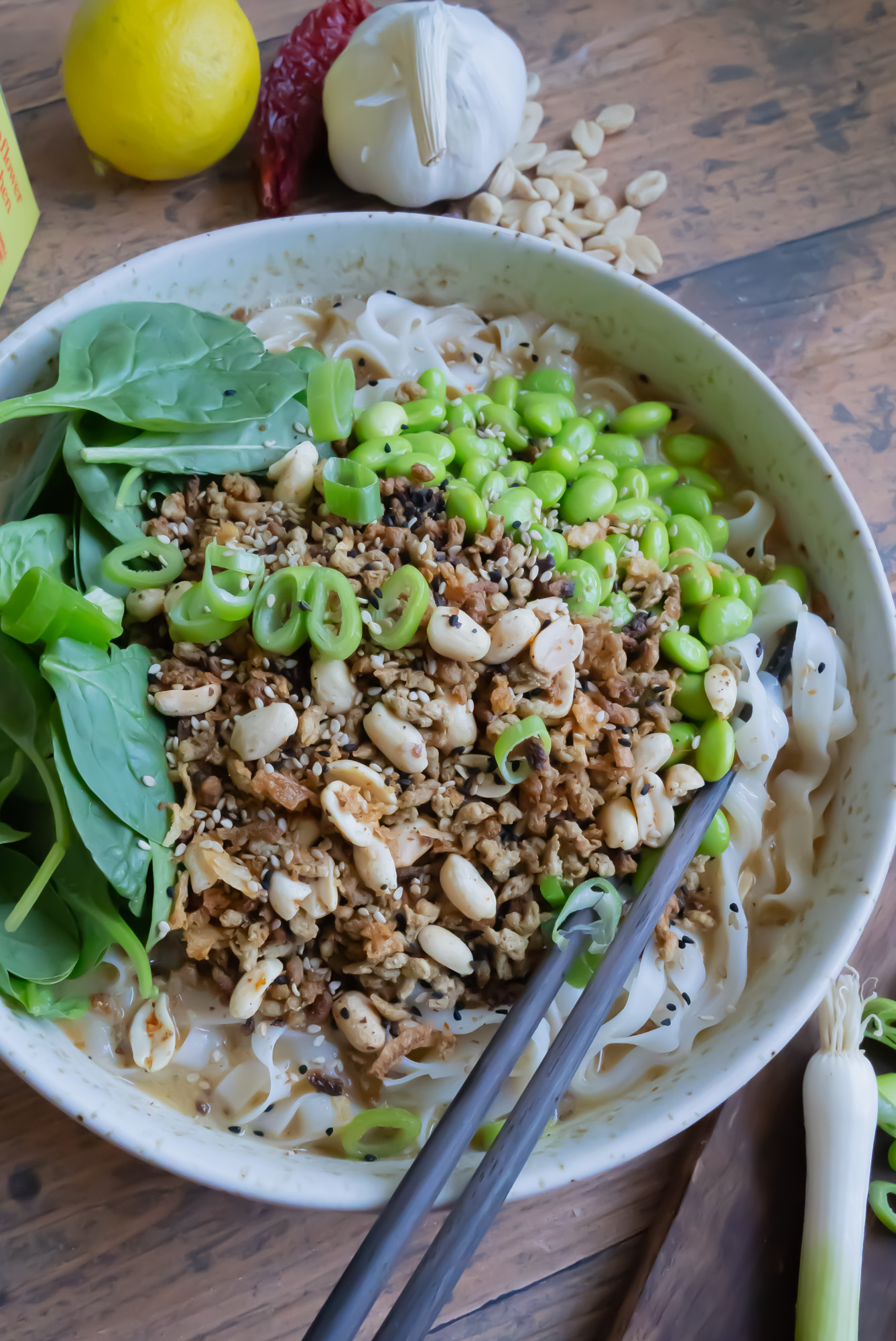 Tantanmen Ramen Suppe mit sunflowerHACK