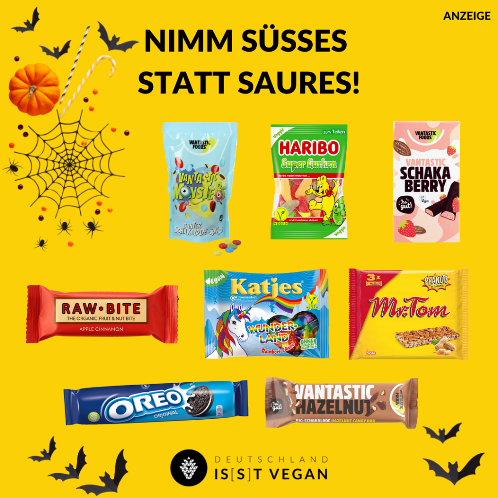 vegan süssigkeiten helloween