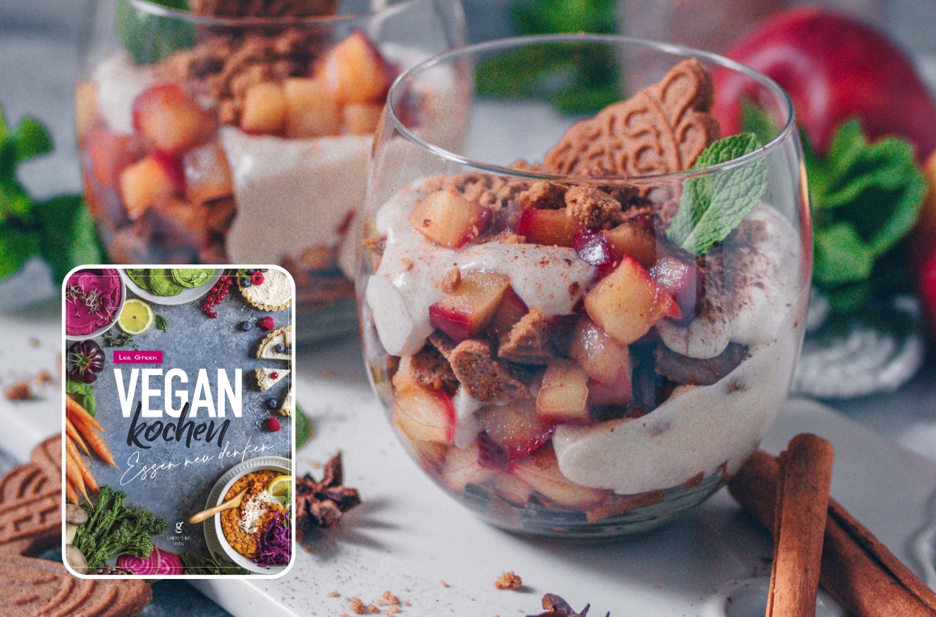 Spekulatius-Apfel-Tiramisu im Glas