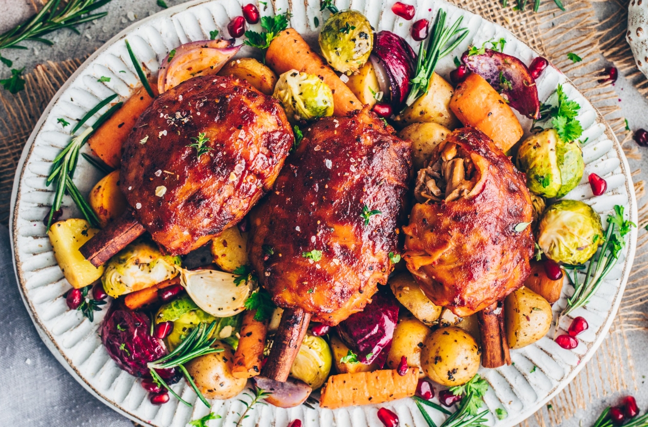 Vegane Hähnchenkeulen von Bianca Zapatka