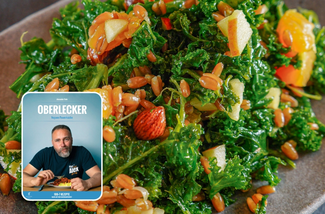 Fruchtiger Grünkohl Dinkelsalat aus "Oberlecker"