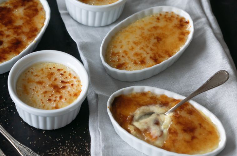 Vegane Crème Brûlée.