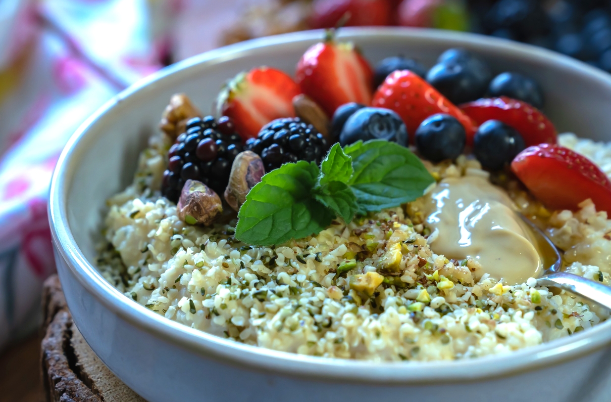 Haferflocken und Gekeimte Haferflocken in der veganen Ernährung