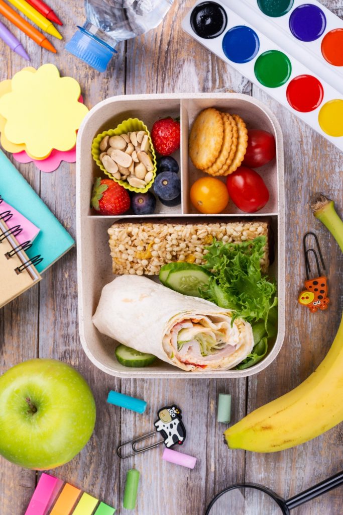 Brotdose bunt und zuckerarm gestalten