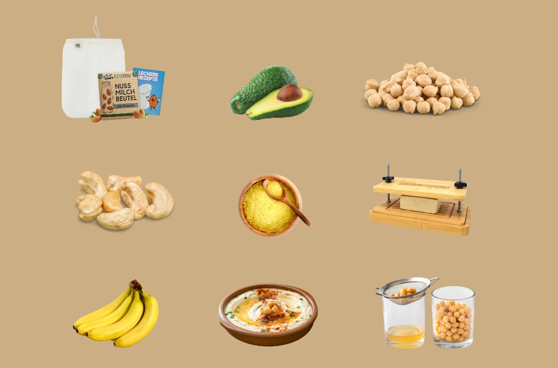 Helfer in der veganen Küche