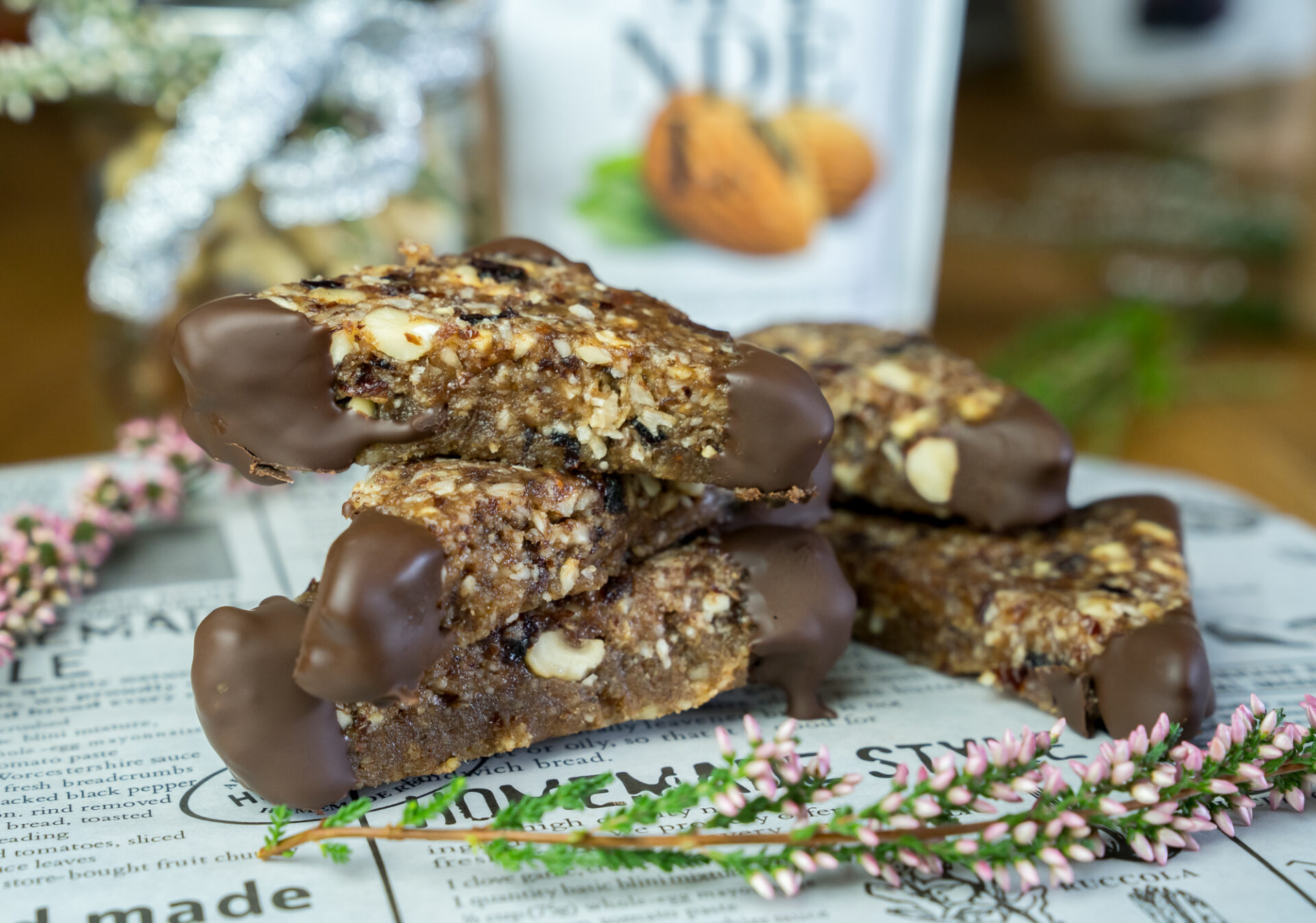 Vegane Nussecken rohkost