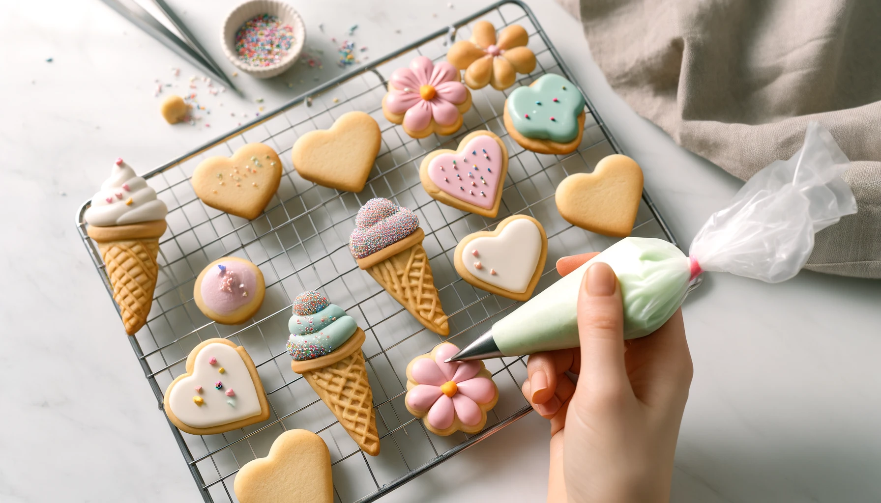 Vegane Zuckerschrift ganz einfach selbst machen bild